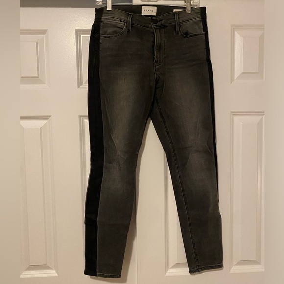 Frame size 27 tuxedo style Le High Skinny Jean - Picture 1 of 5